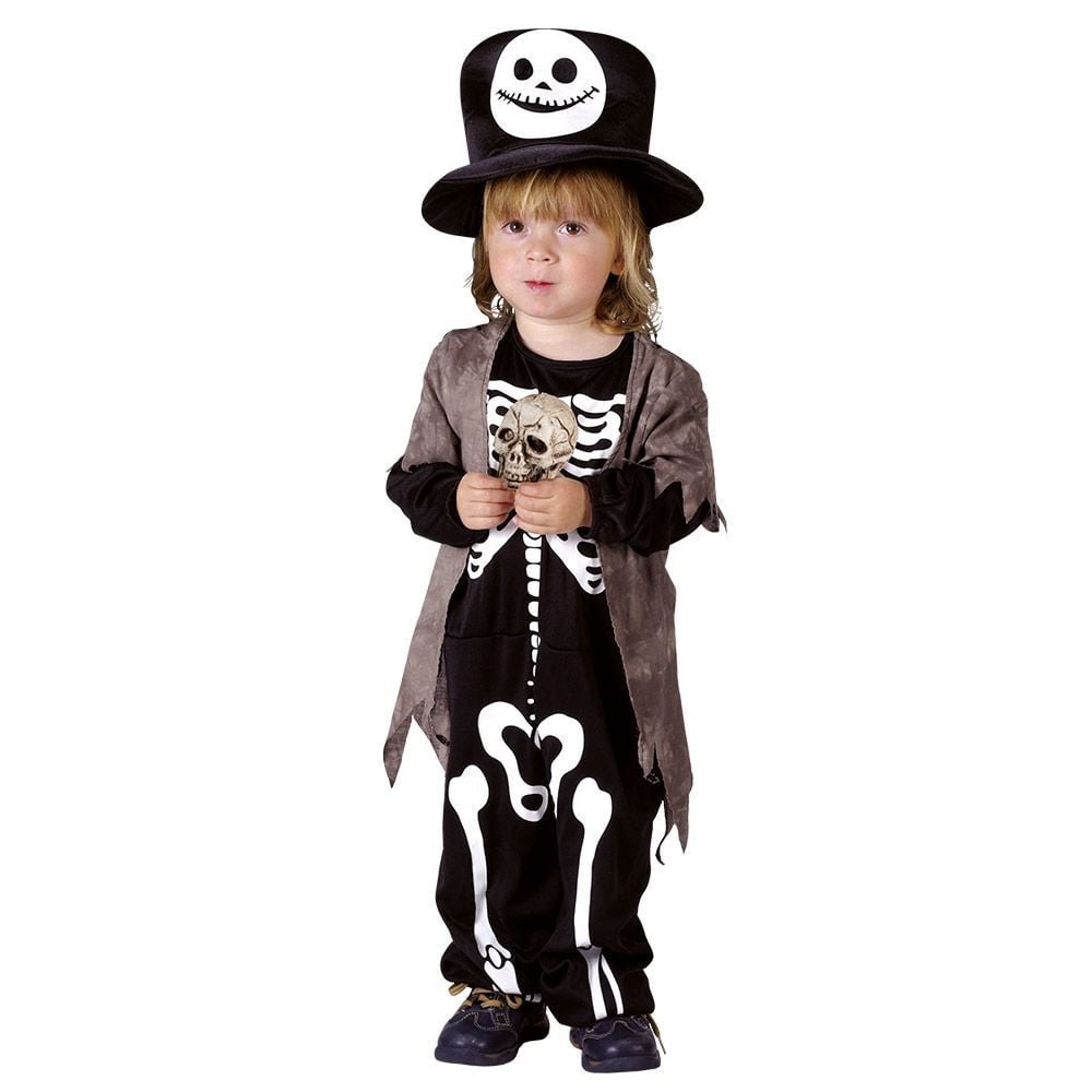 Schattig skully skelet outfit kind