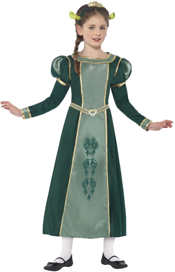 Shrek prinses Fiona outfit meisjes