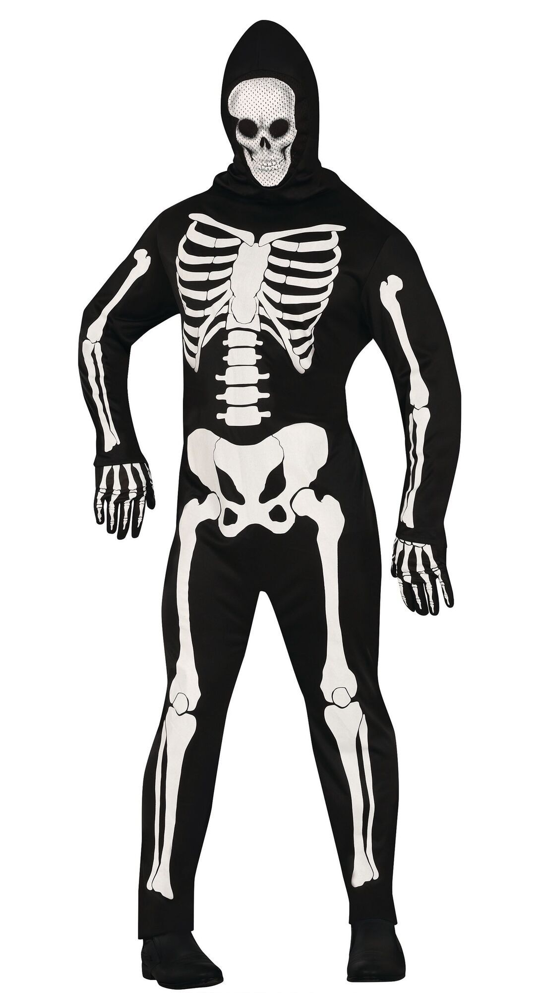 Skinsuit skelet halloween