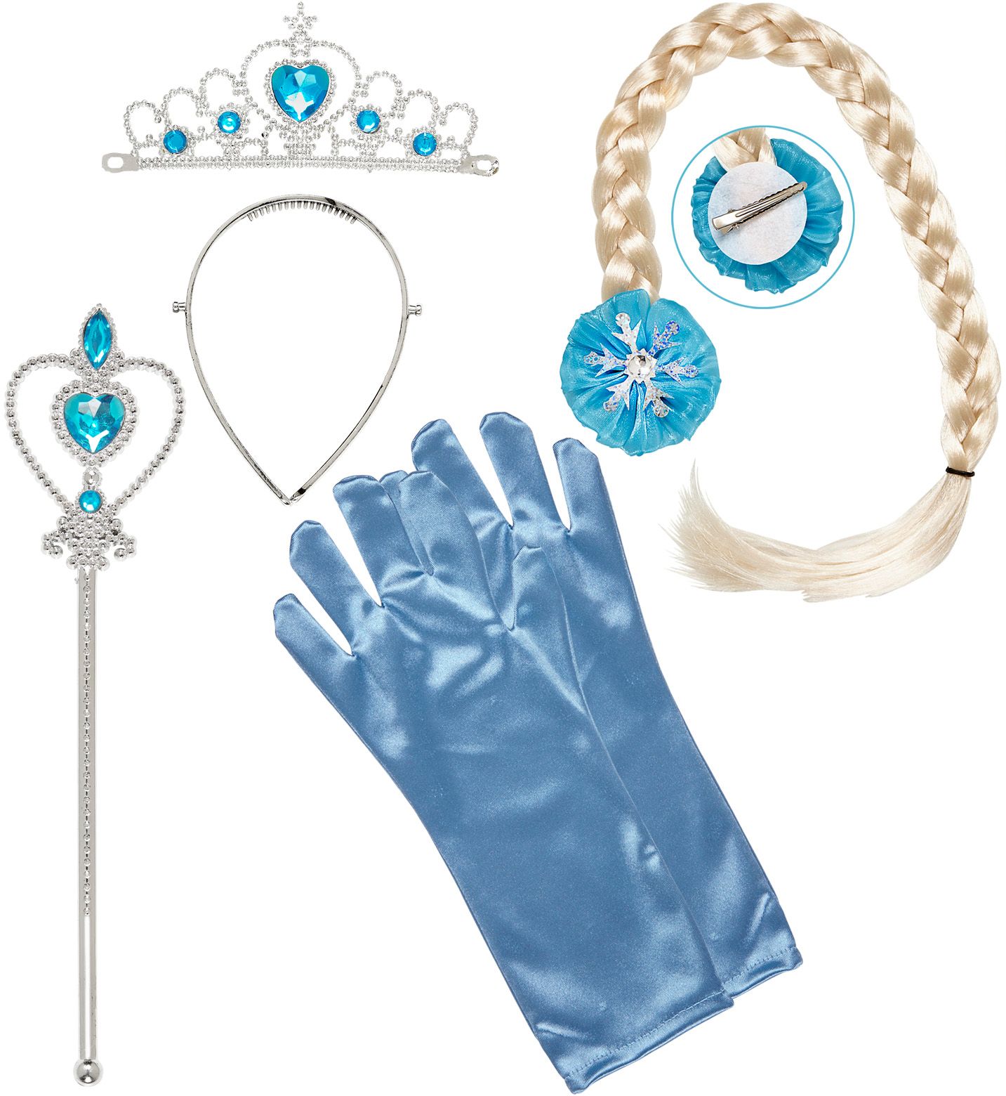 Sneeuwprinses sieraden set