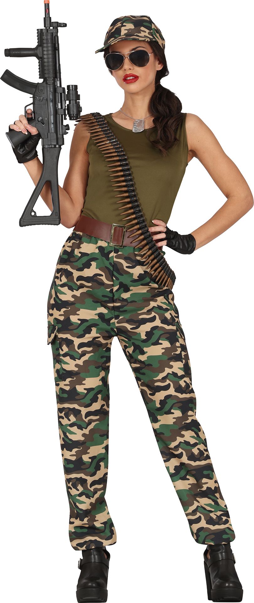 Soldaten Outfit Vrouwen