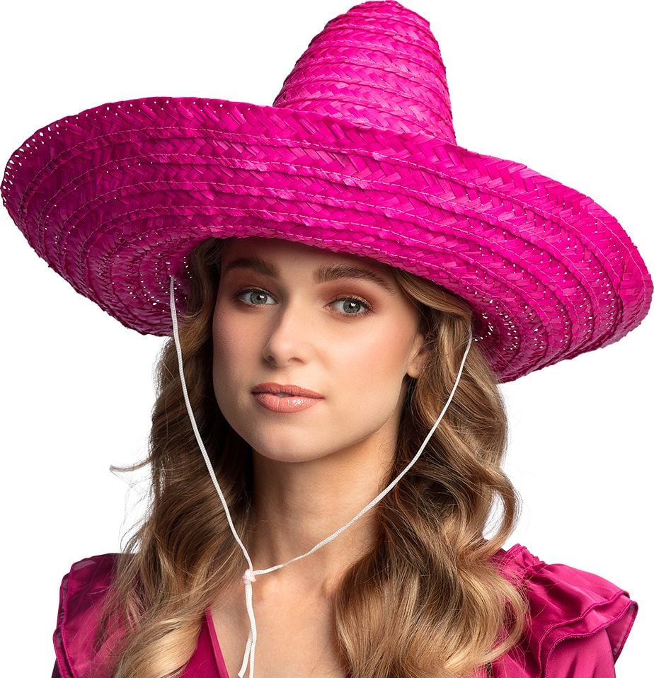 Sombrero Puebla roze