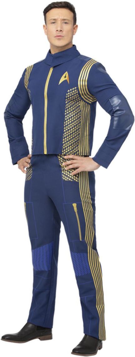 Star Trek Discovery Command Uniform Mannen Blauw