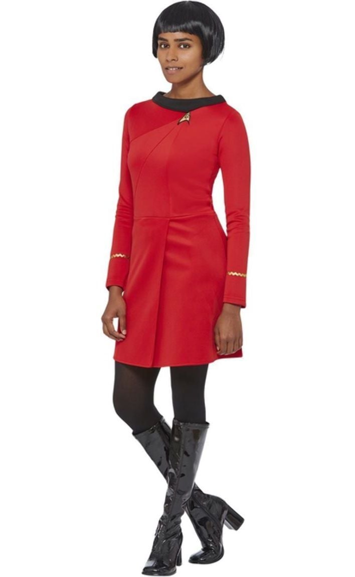 Star Trek Original Series Operations Uniform Dames Rood