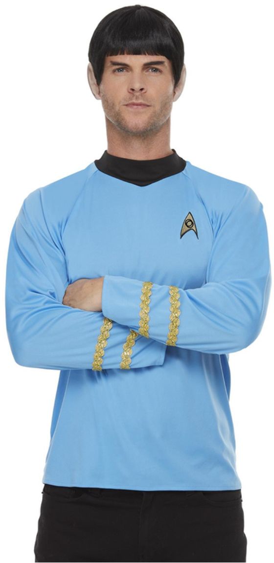 Star Trek Spock blauw outfit