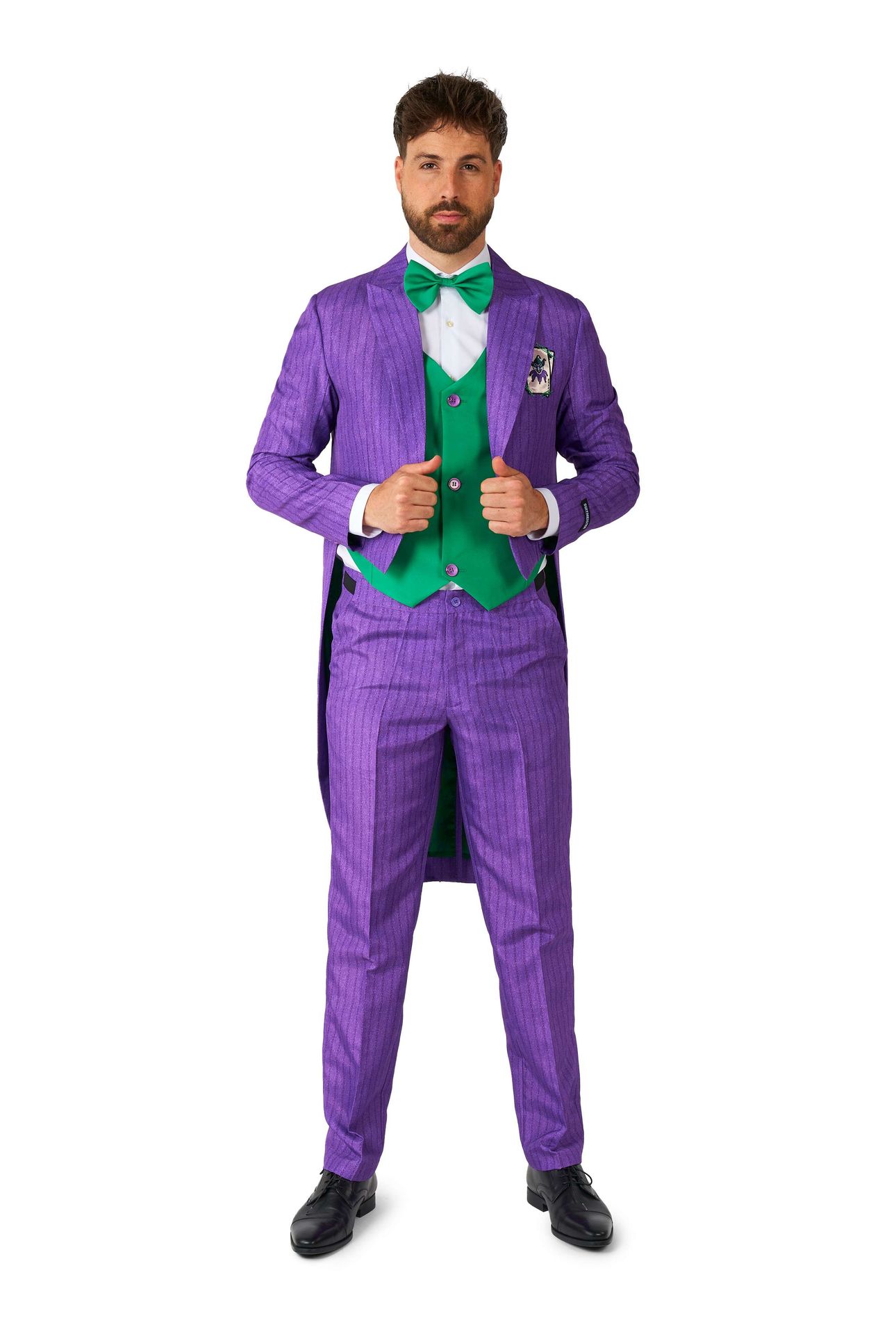 Suitmeister Men's Pak The Joker™ Tailcoat Pak Paars