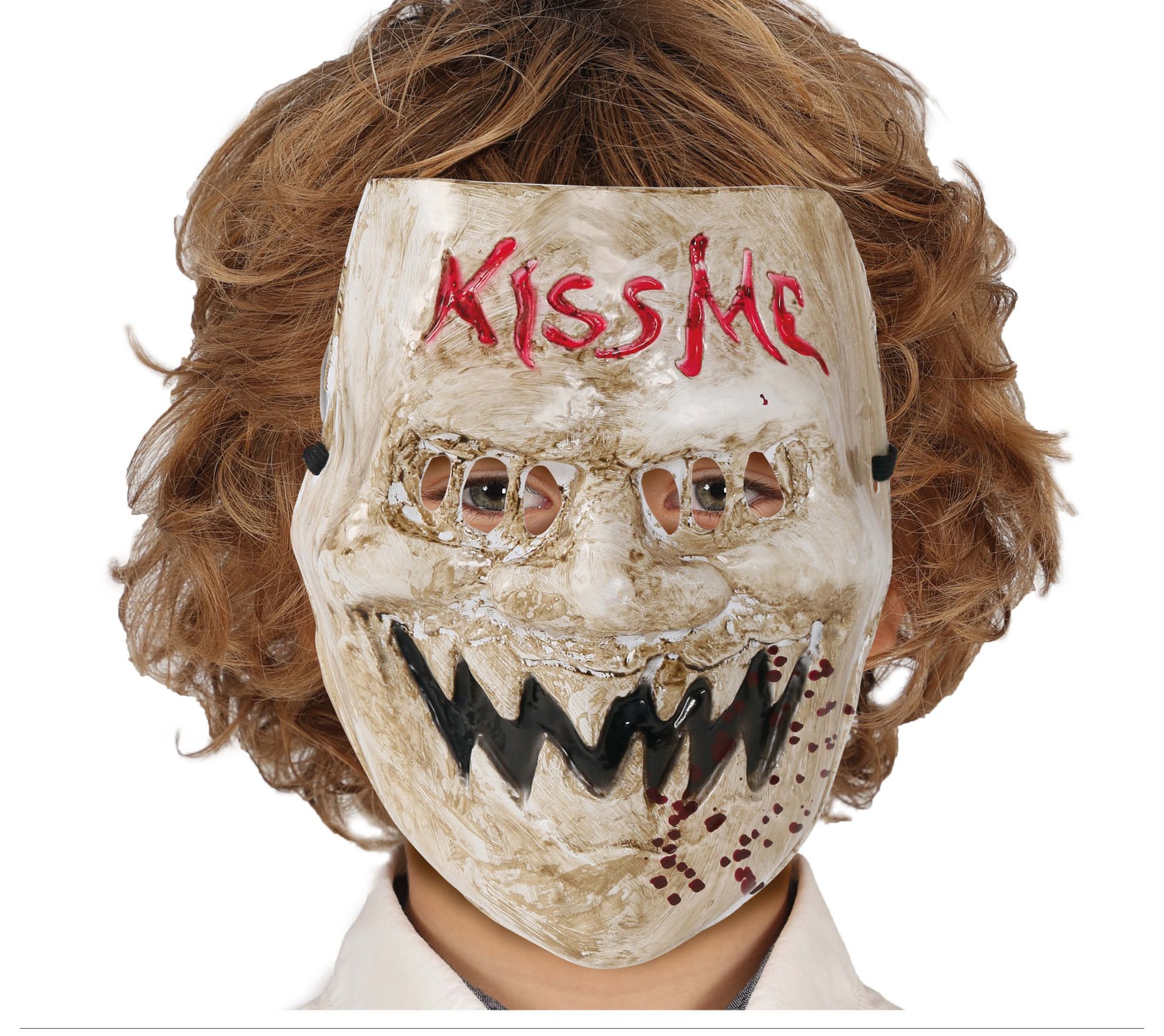 The Purge kiss me masker kind halloween