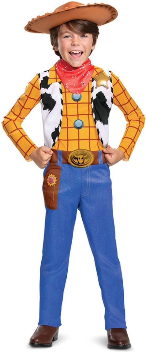 Toy Story Woody Pak Jongens Blauw en Geel