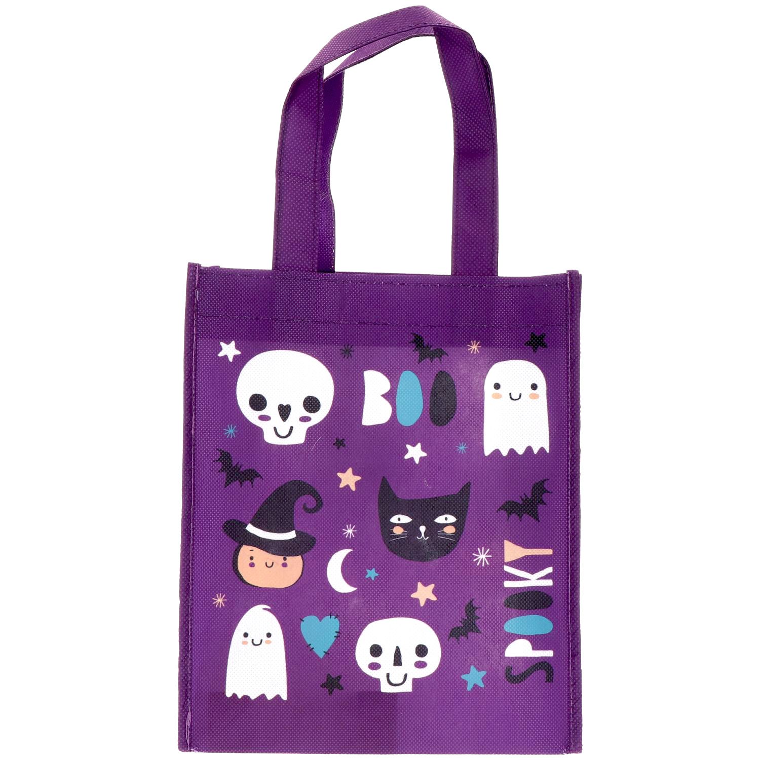 Trick or Treat Tas Halloween Paars