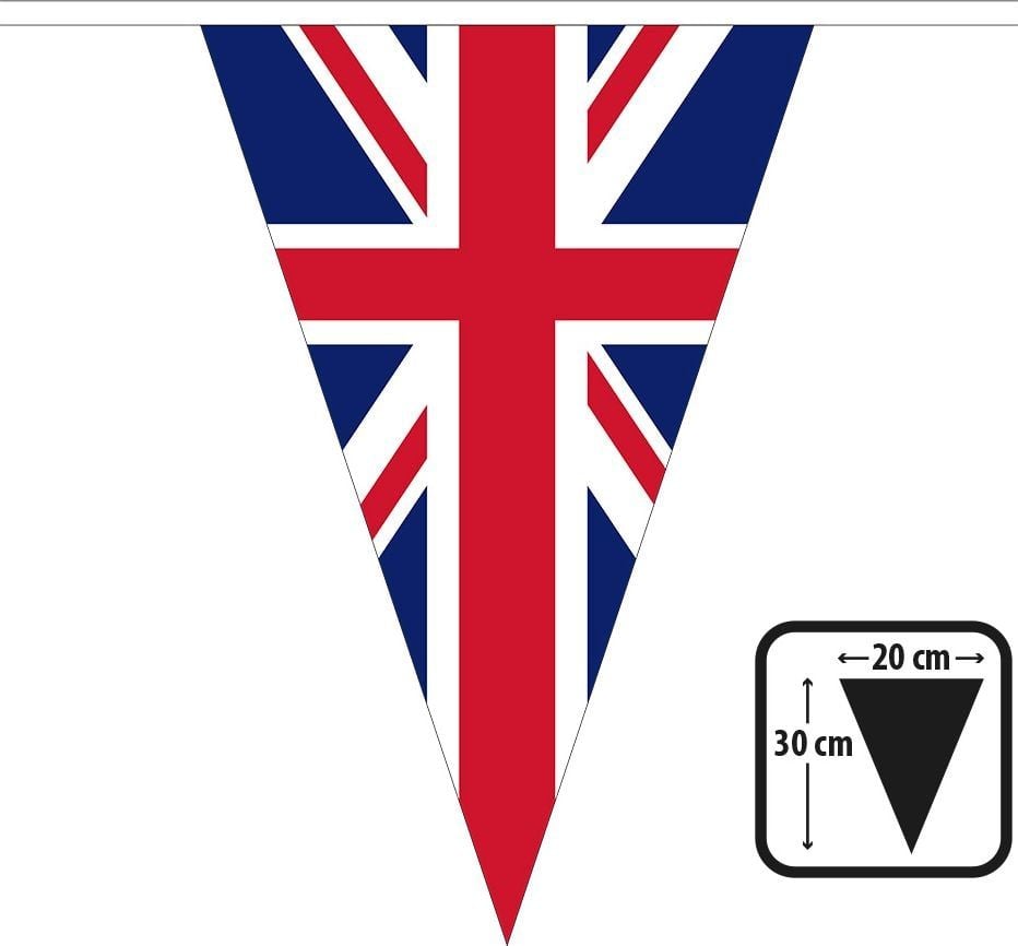 Union Jack Vlaggenlijn 10m