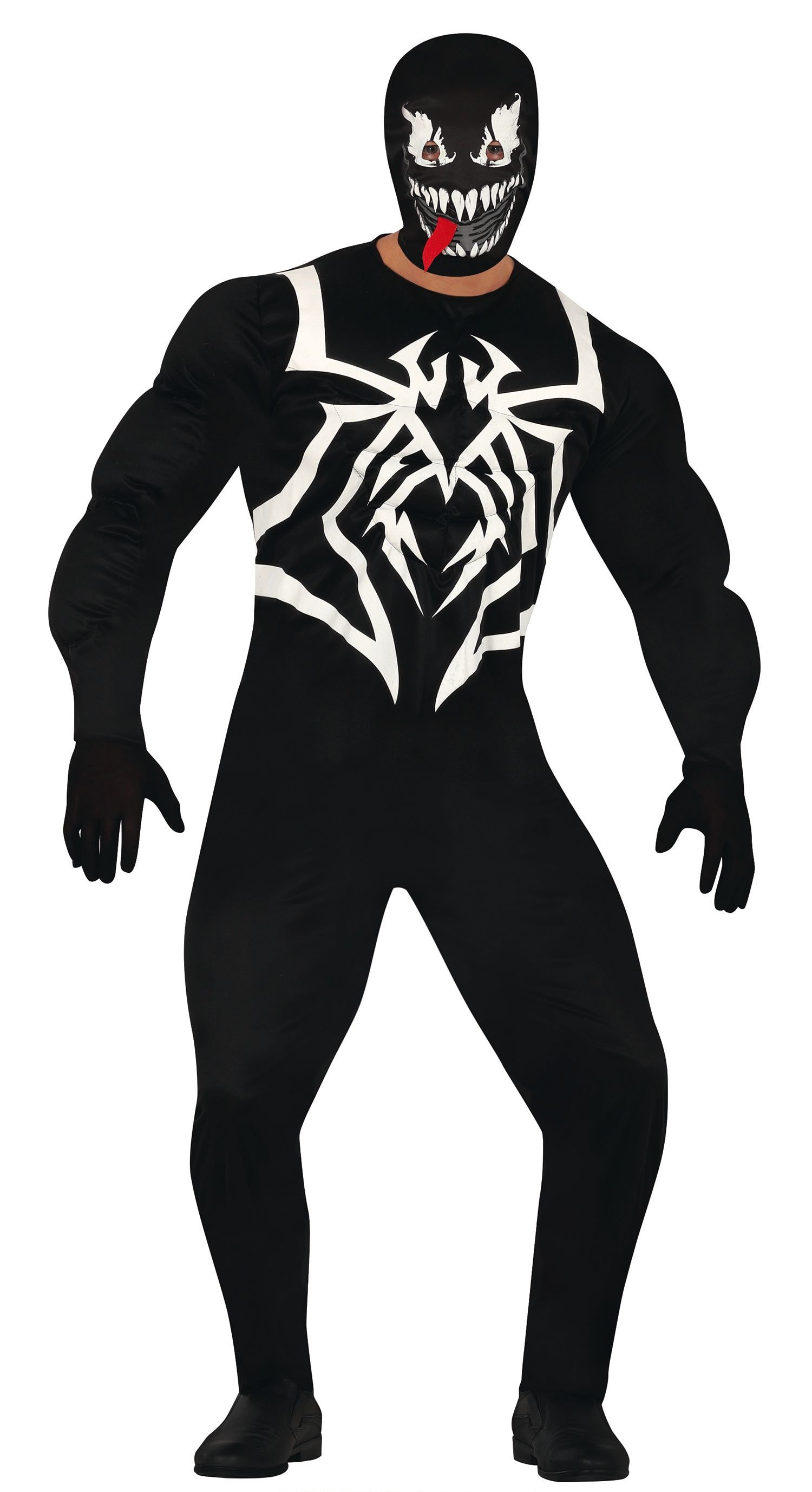 Venom Spiderman kostuum halloween heren