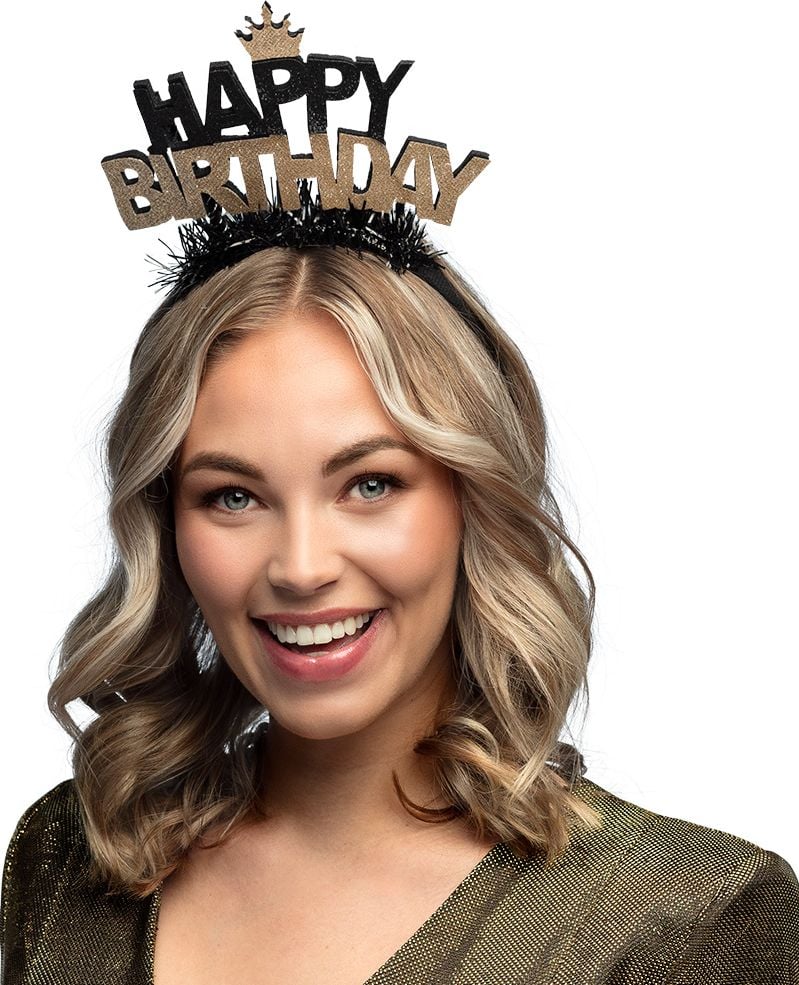 Verjaardag Tiara 'Happy Birthday'