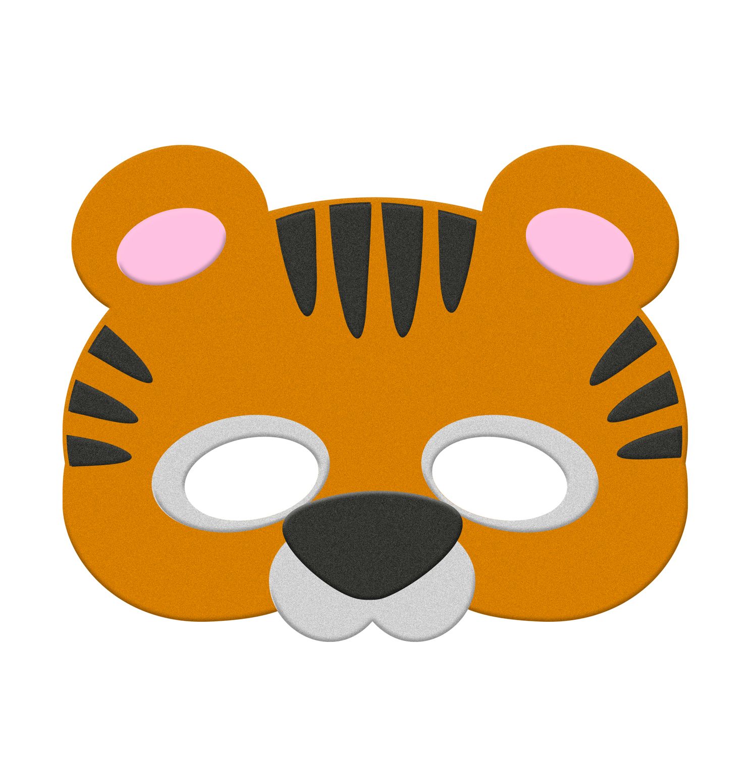 Vilten Tijger oogmasker