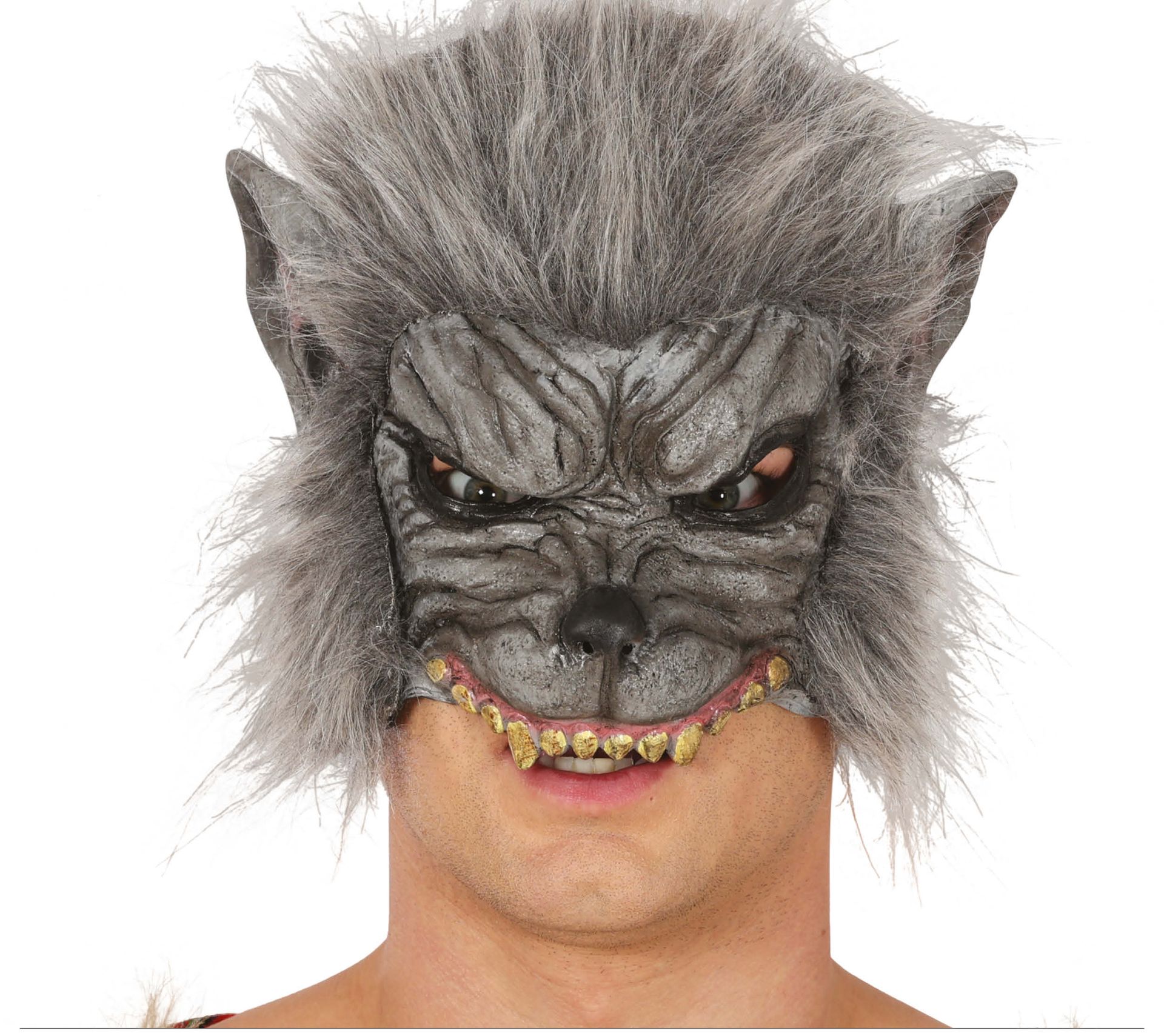 Weerwolf halfmasker halloween