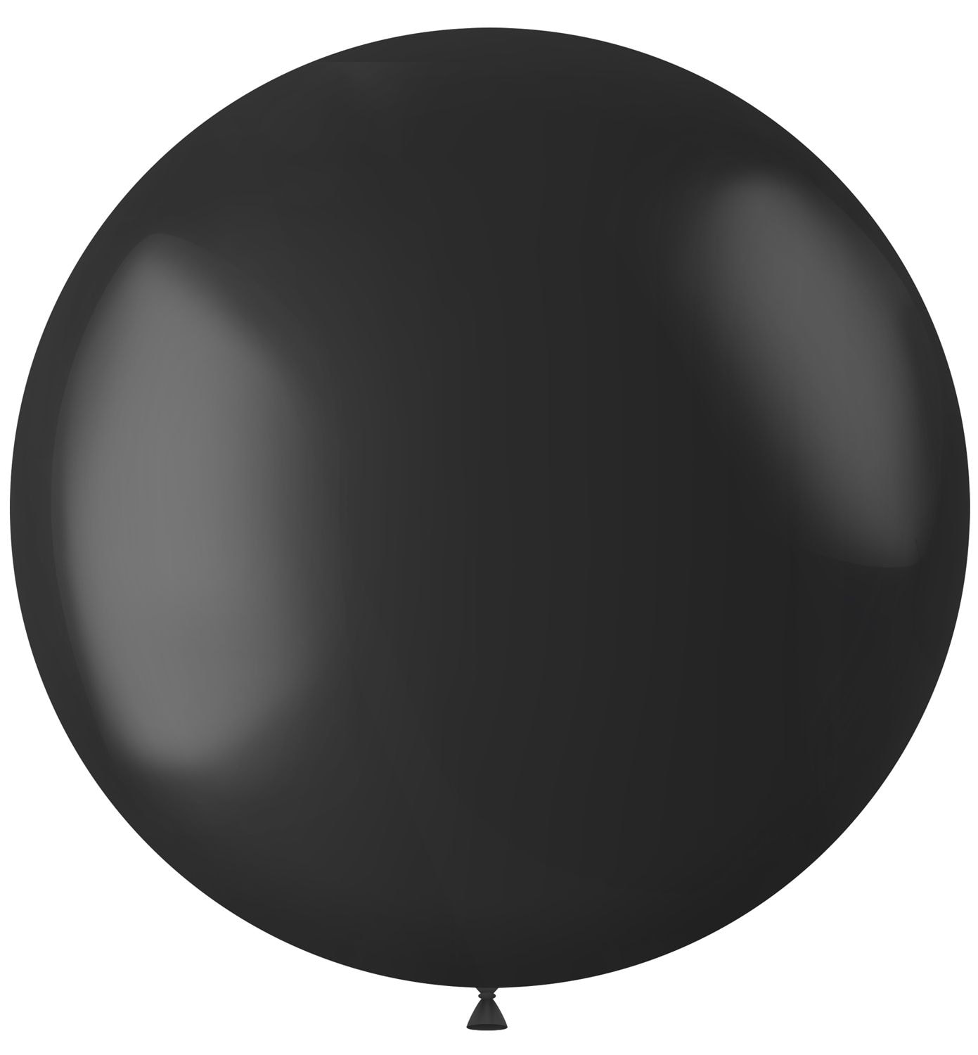 Zwarte ballon matte kleur